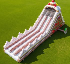 T8-8980 Strawberry Theme Inflatable Slide