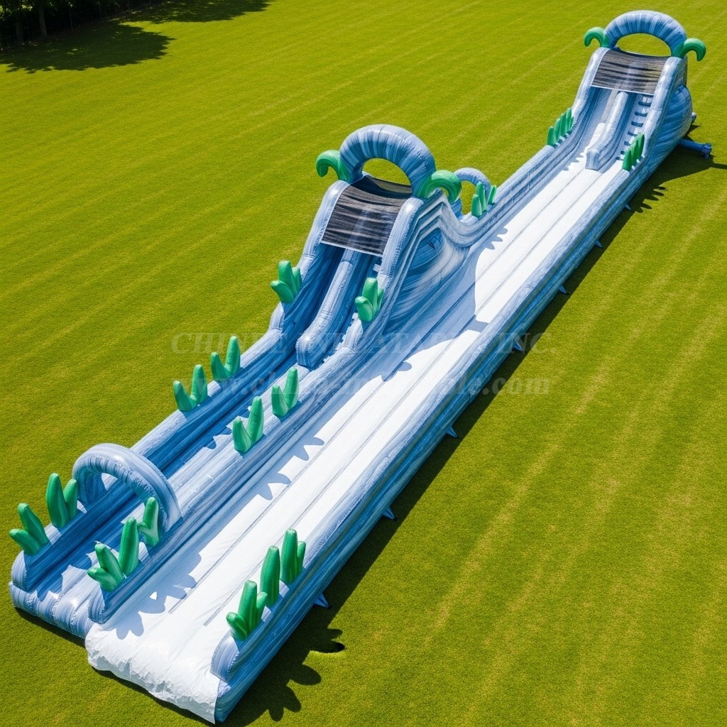 T8-8994 Ocean Theme Inflatable Water Slide