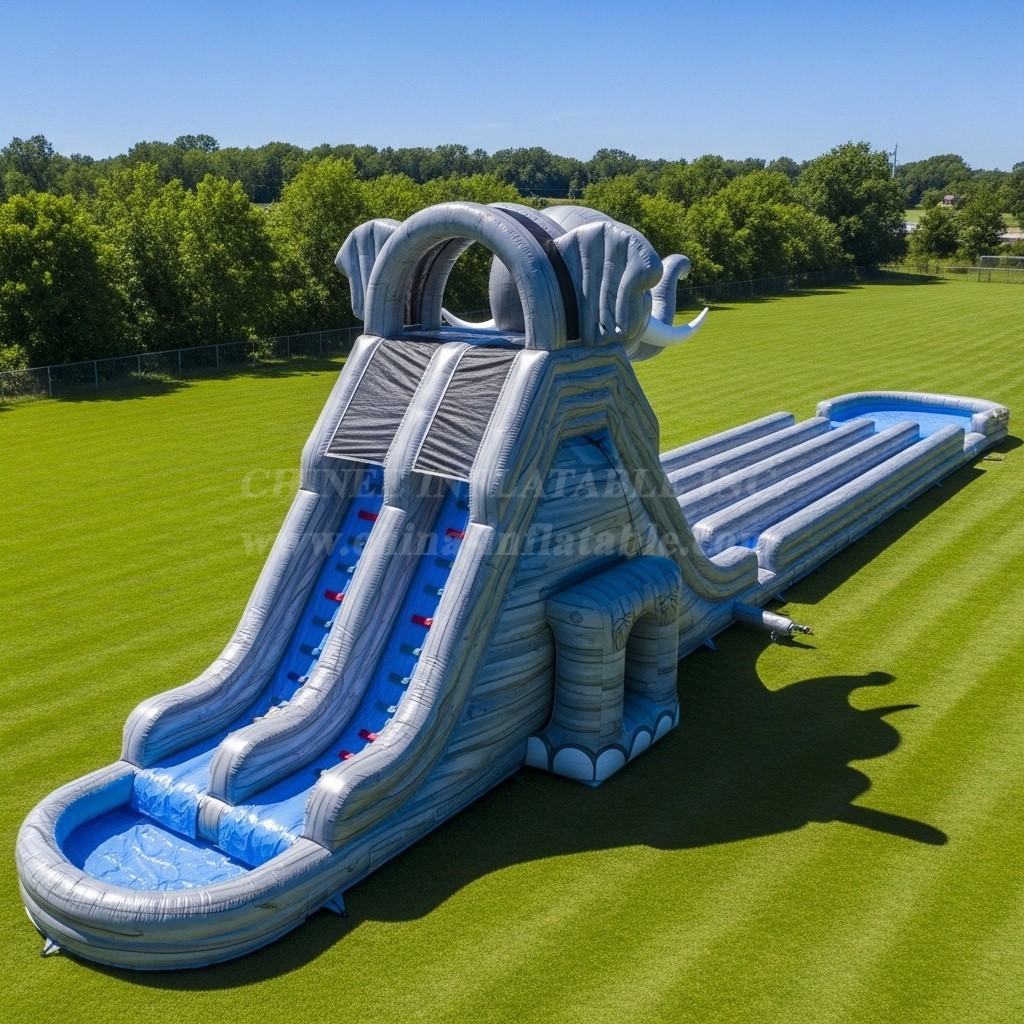 T8-9004 Elephant Inflatable Water Slide