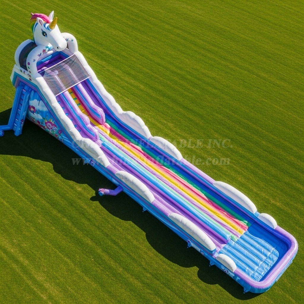T8-9011 Unicorn Inflatable Slide