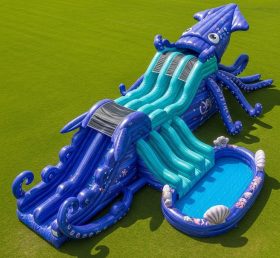 T8-9012 Octopus Inflatable Water Slide