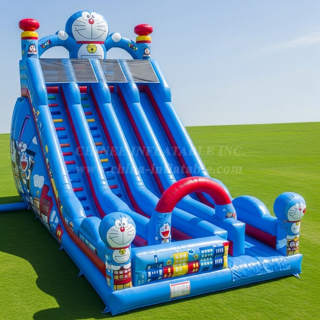 T8-9014 Doraemon Inflatable Slide
