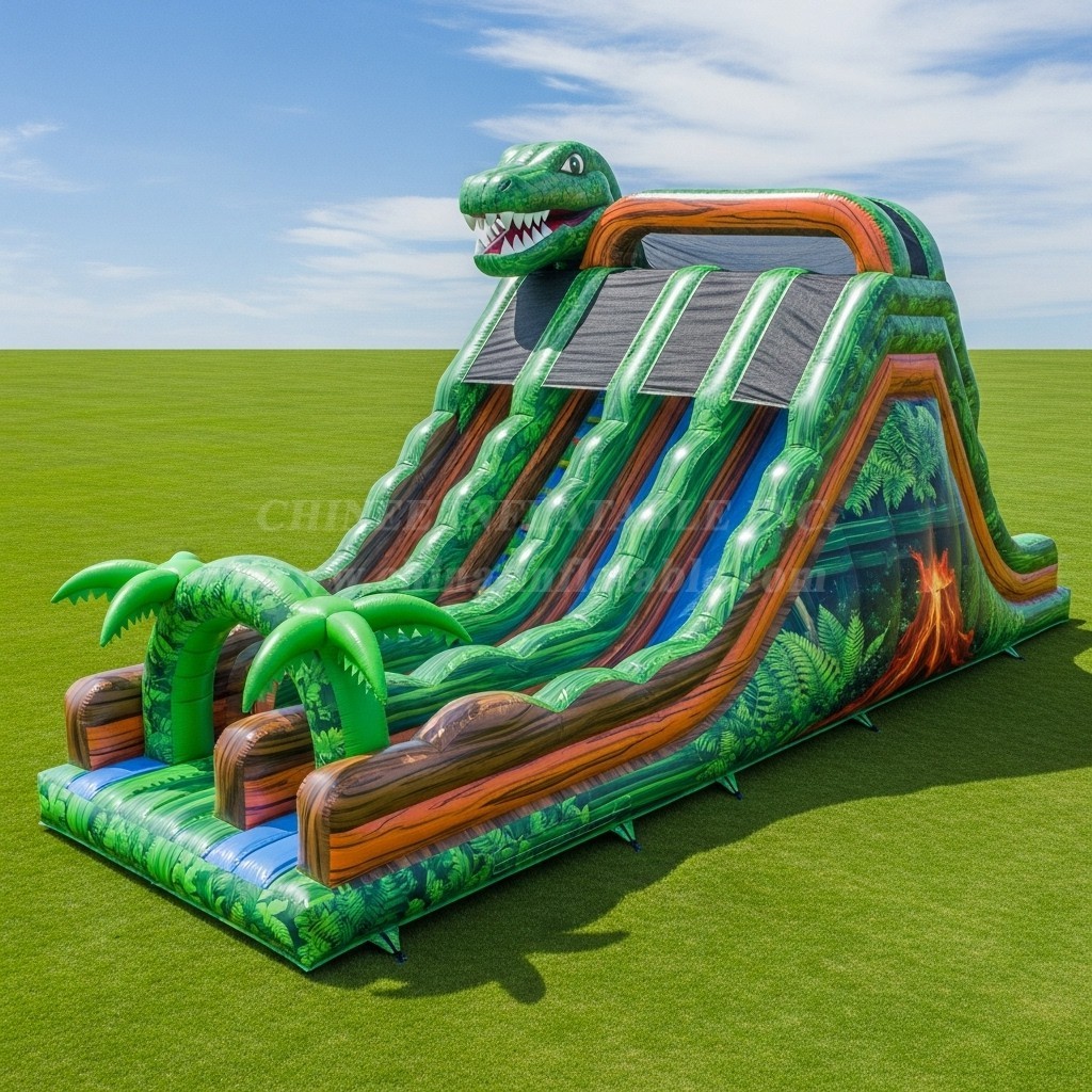 T8-9017 Dinosaur Inflatable Slide