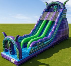 T8-9019 Alien Inflatable Slide