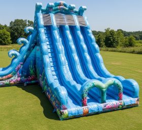 T8-9041 Ocean Wave Inflatable Slide