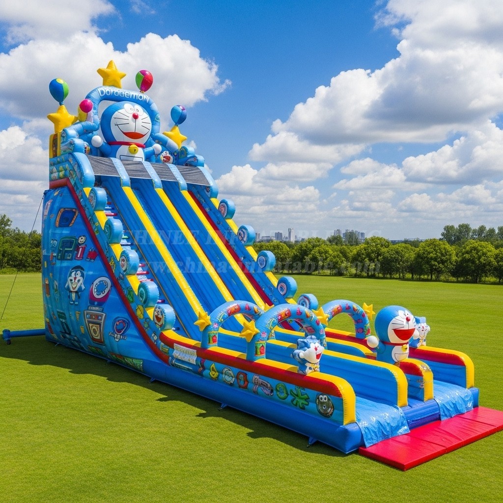 T8-9044 Doraemon Inflatable Slide
