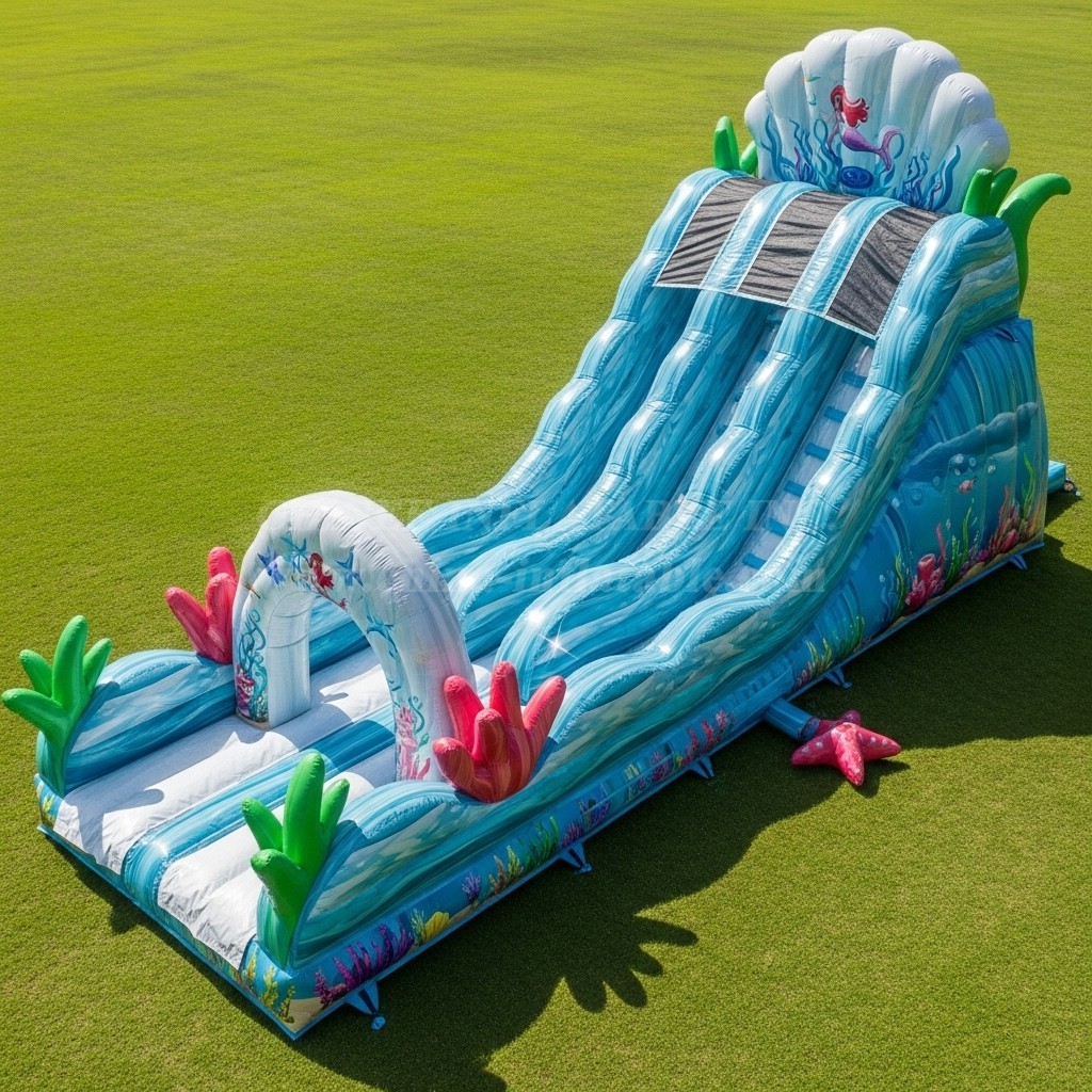 T8-9050 Mermaid Inflatable Slide