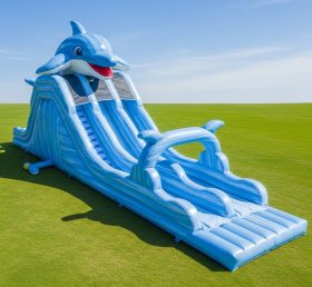 T8-9066 Dolphin Inflatable Slide