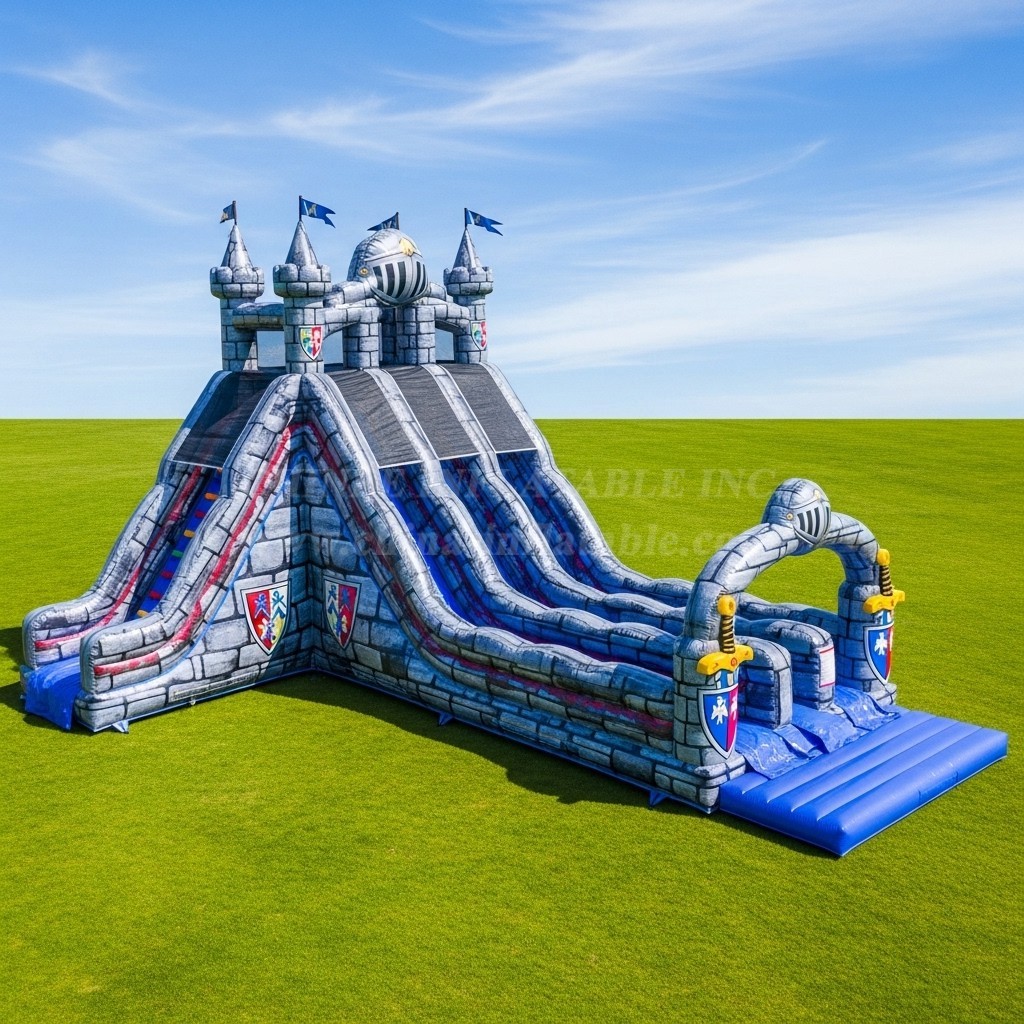 T8-9085 Knight Theme Giant Slide