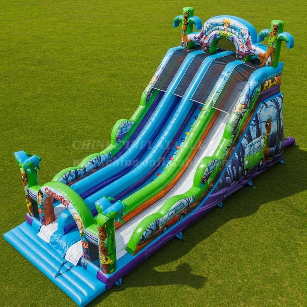T8-9086 Scooby-Doo Inflatable Slide