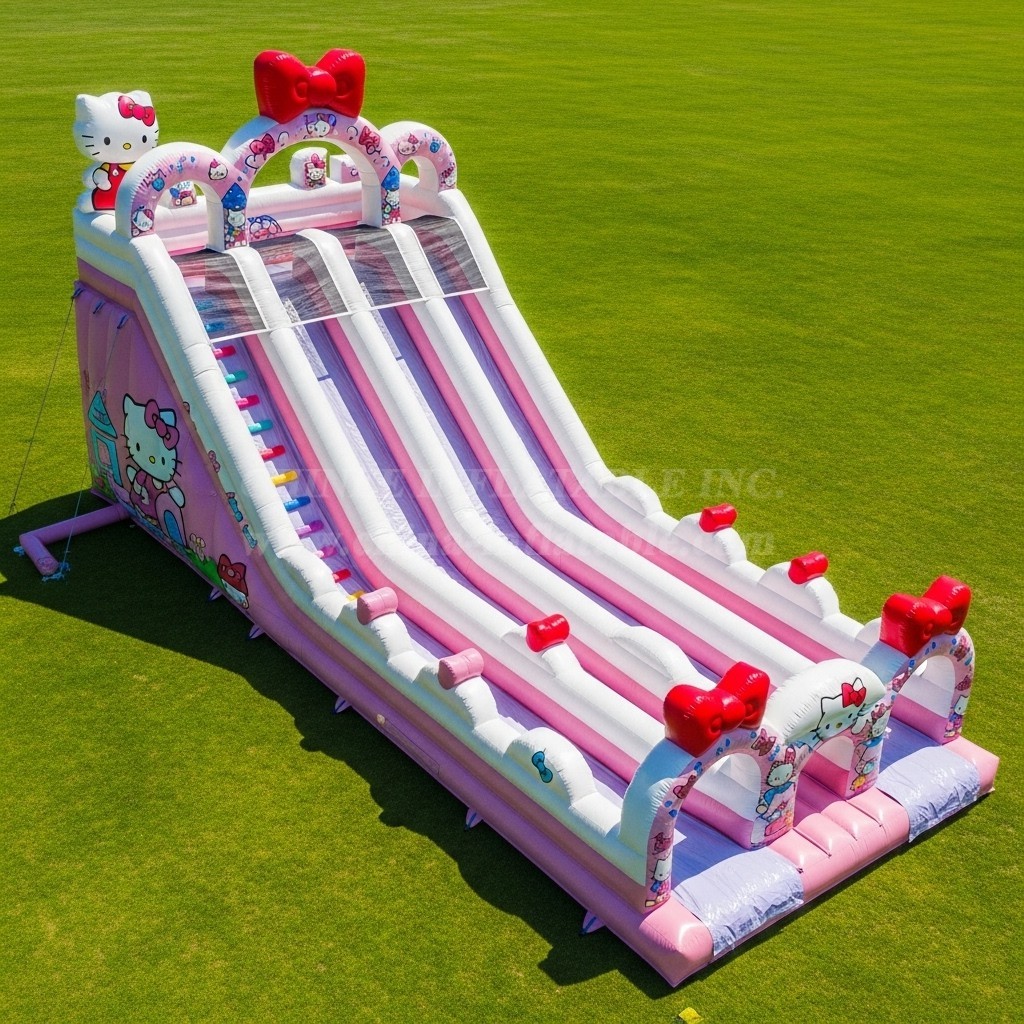 T8-9096 Hello Kitty Inflatable Slide