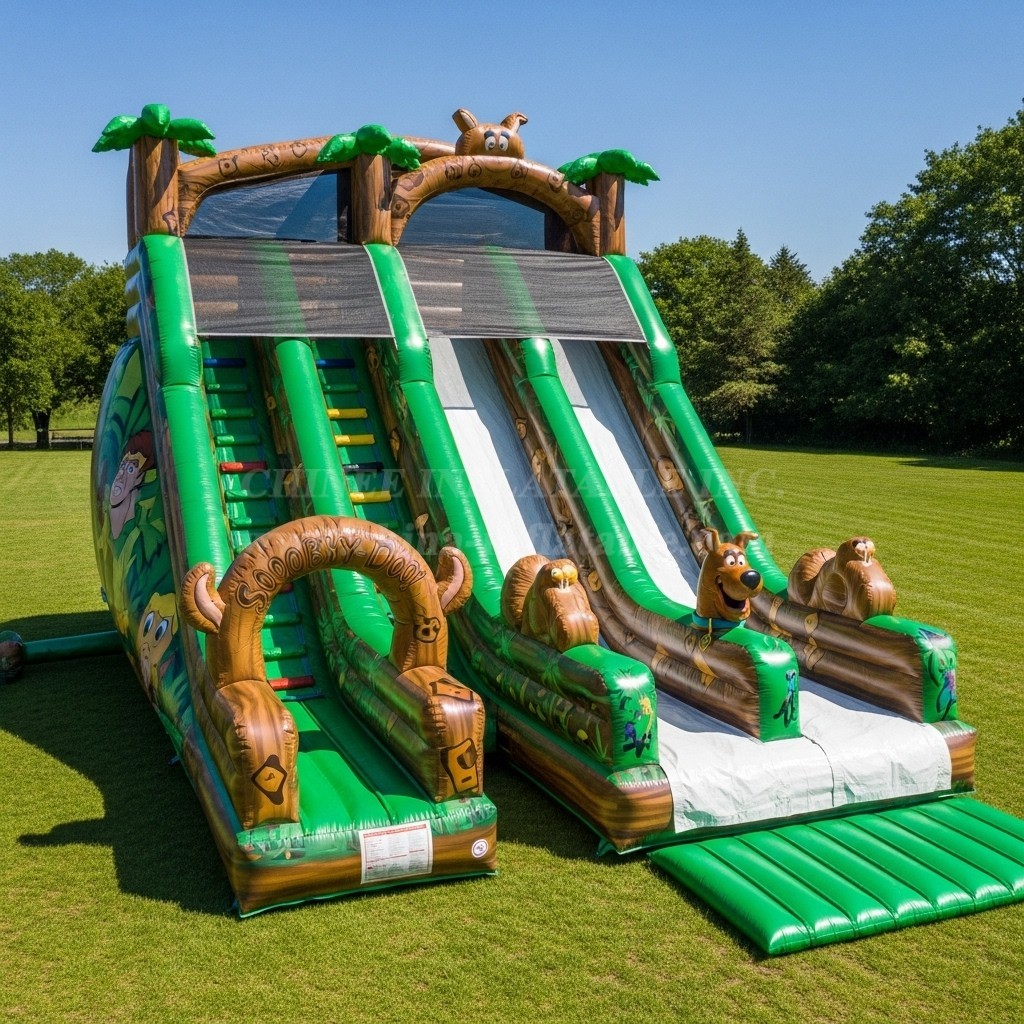 T8-9113 Scooby-Doo Inflatable Slide