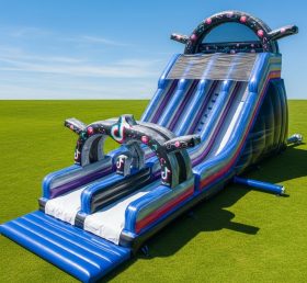 T8-9136 TikTok Inflatable Slide
