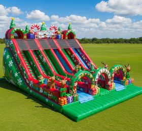 T8-9143 Christmas Inflatable Slide