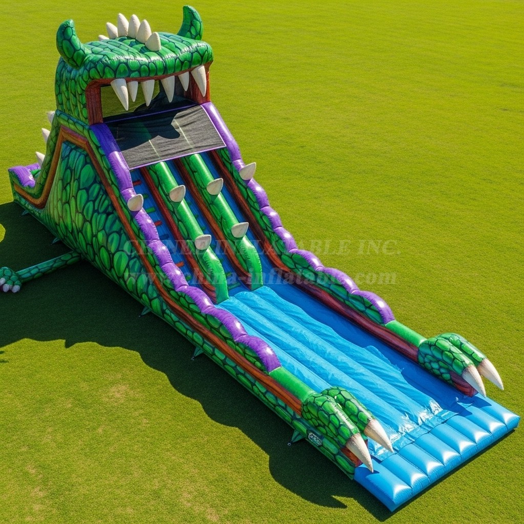 T8-9146 Monster Inflatable Slide