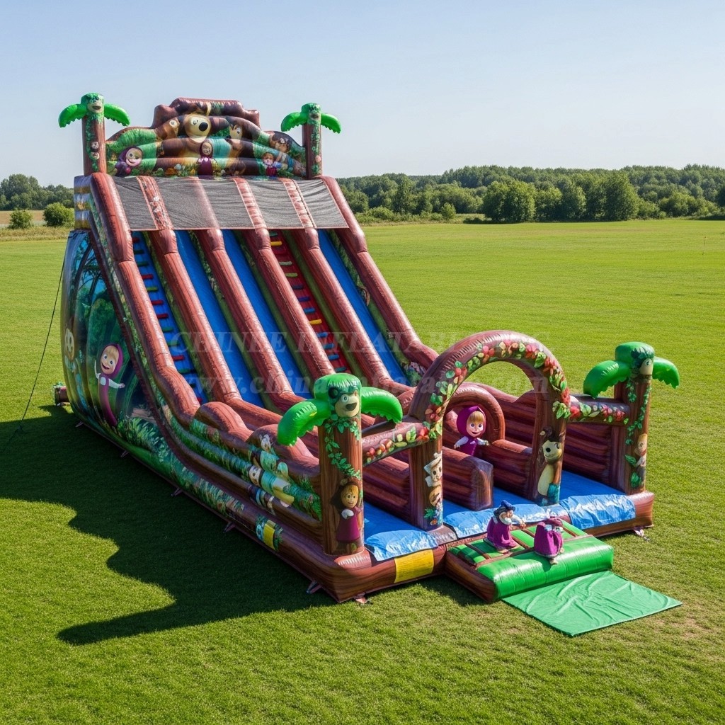 T8-9163 Masha and The Inflatable