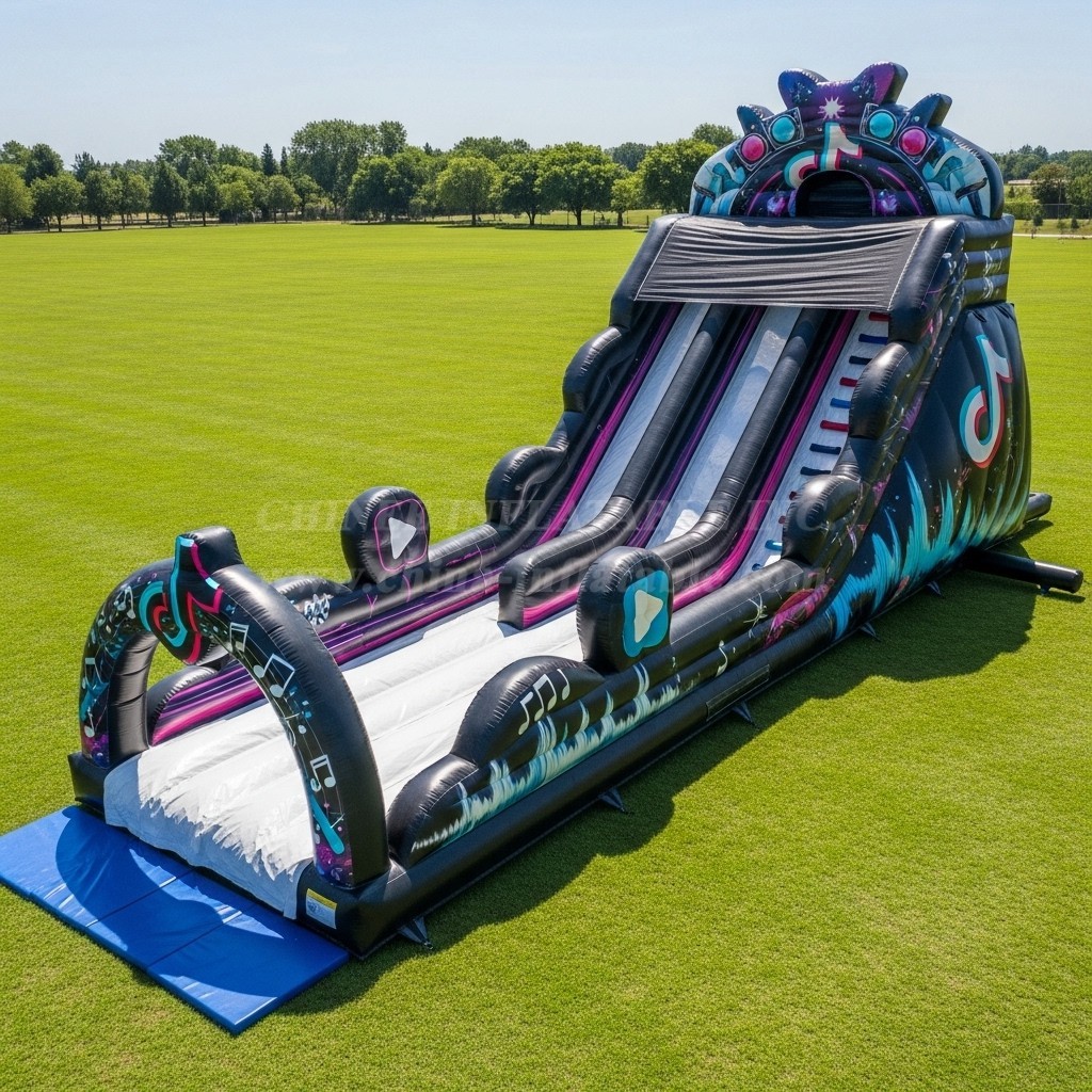 T8-9189 Tiktok Inflatable Slide
