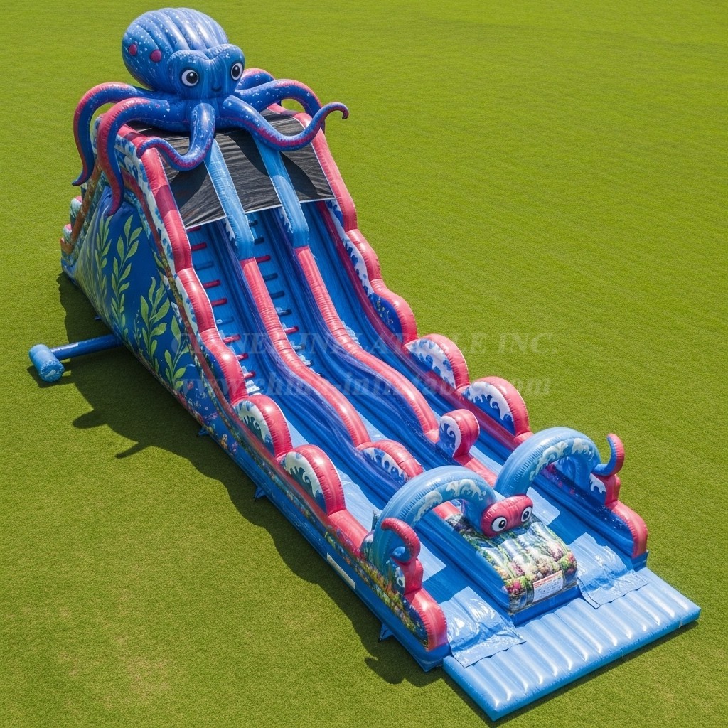 T8-9200 Octopus Inflatable Slide