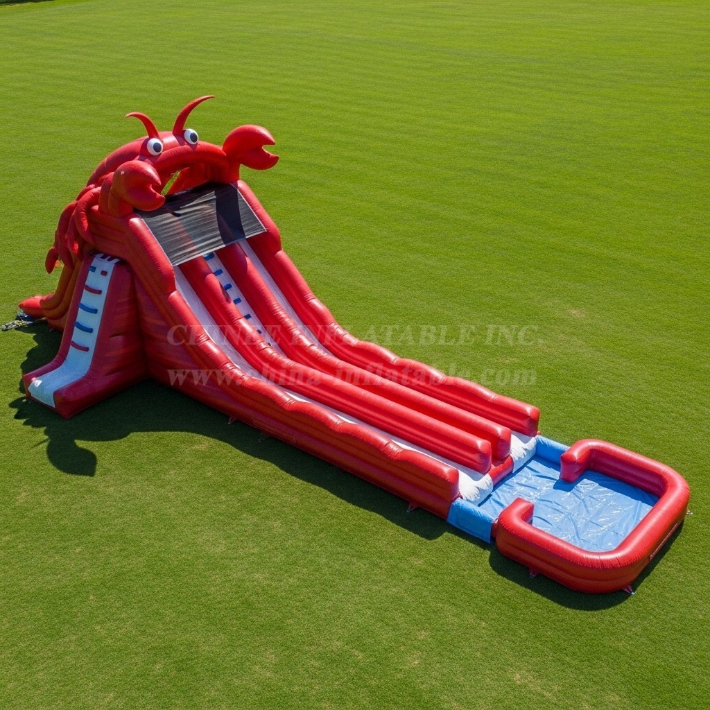 T8-9260 Crab Inflatable Water Slide