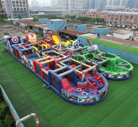 CR2-141 The Avengers Theme Challenging Run Giant Inflatable Obstacle Courses