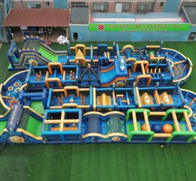 CR2-289 Cryptocurrency Theme Challenging Run Giant Inflatable Obstacle Courses