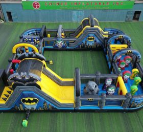 CR2-362 Batman Theme Challenging Run Giant Inflatable Obstacle Courses