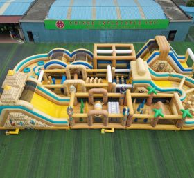 CR2-380 Egypt Theme Challenging Run Giant Inflatable Obstacle Courses