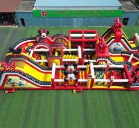 CR2-405 Mickey & Minnie Theme Challenging Run Giant Inflatable Obstacle Courses