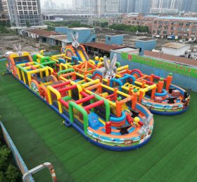 CR2-66 Looney Tunes Theme Challenging Run Giant Inflatable Obstacle Courses