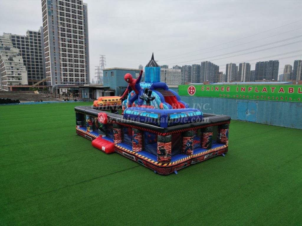 T6-919B Marvel Spider-Man Themed Inflatable Playground