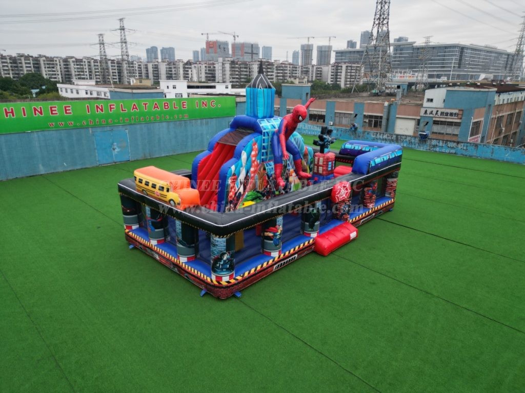 T6-919B Marvel Spider-Man Themed Inflatable Playground