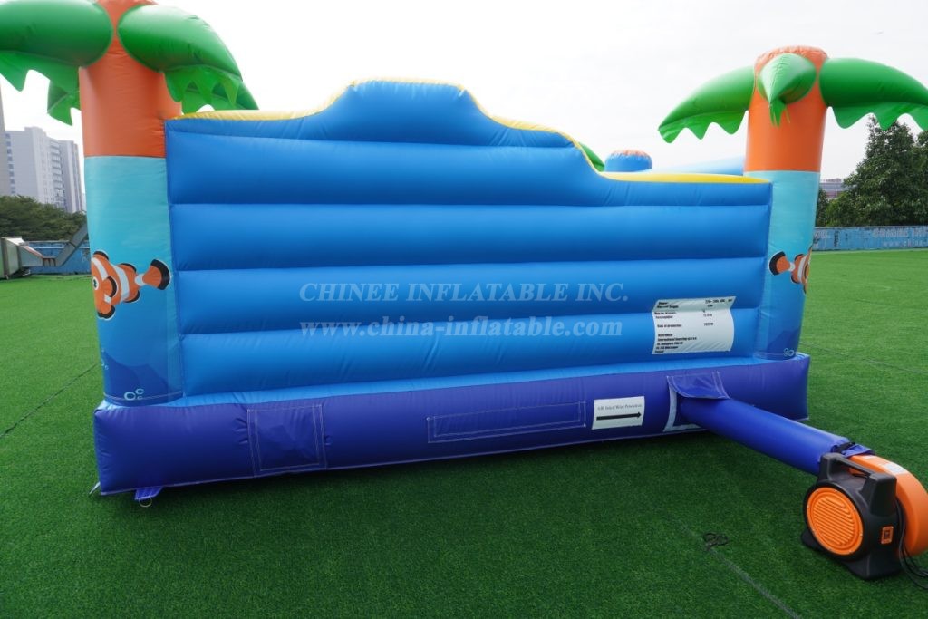 T2-8118 Tropical Ocean Inflatable Bounce House