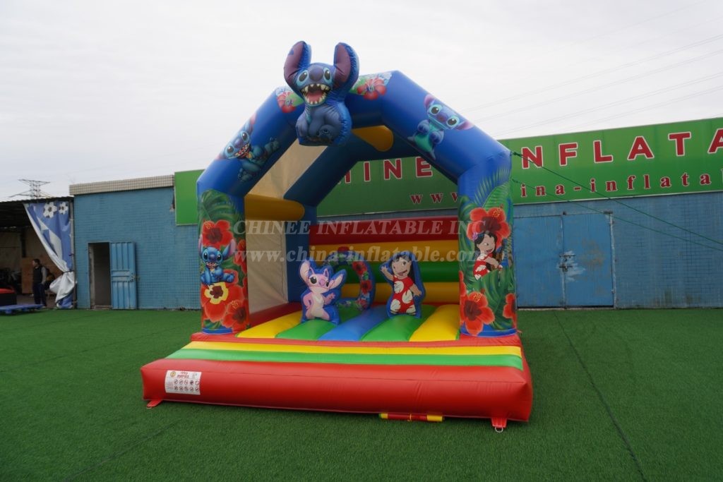 T2-3339K Lilo & Stitch-themed Inflatable Bouncer