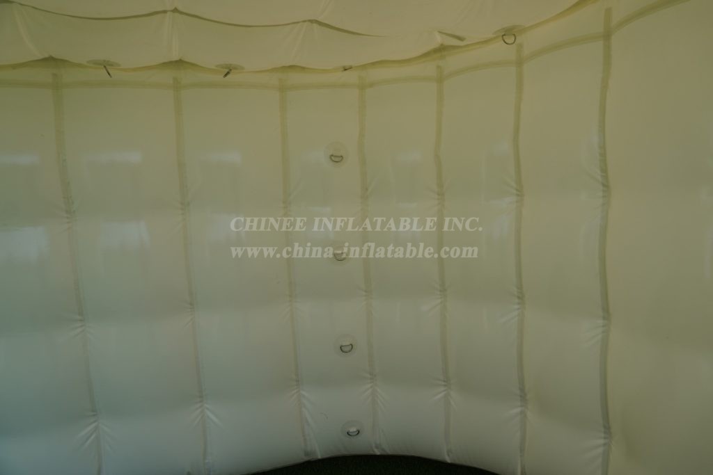 Tent1-5200 Pure White Inflatable Cube Tent