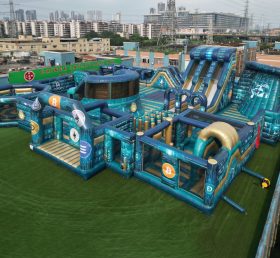 GF3-133 Cryptocurrency Theme Inflatable Park