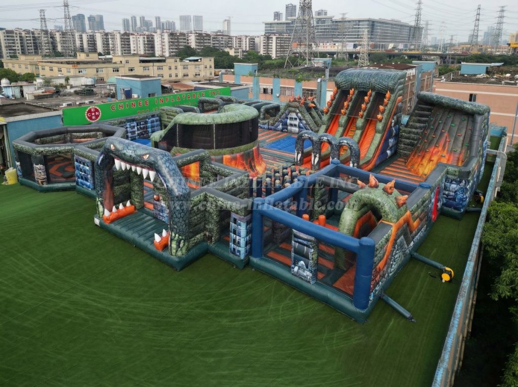 GF3-158 Godzilla Theme Inflatable Park