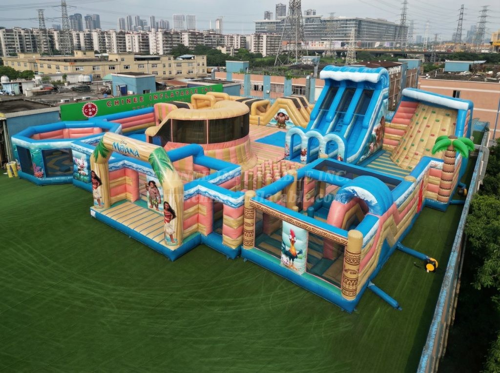 GF3-189 Moana Theme Inflatable Park