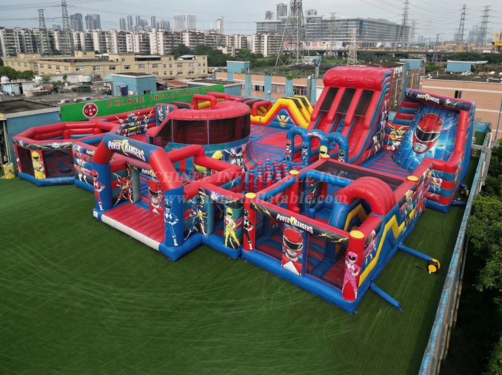 GF3-218 Power Rangers Theme Inflatable Park