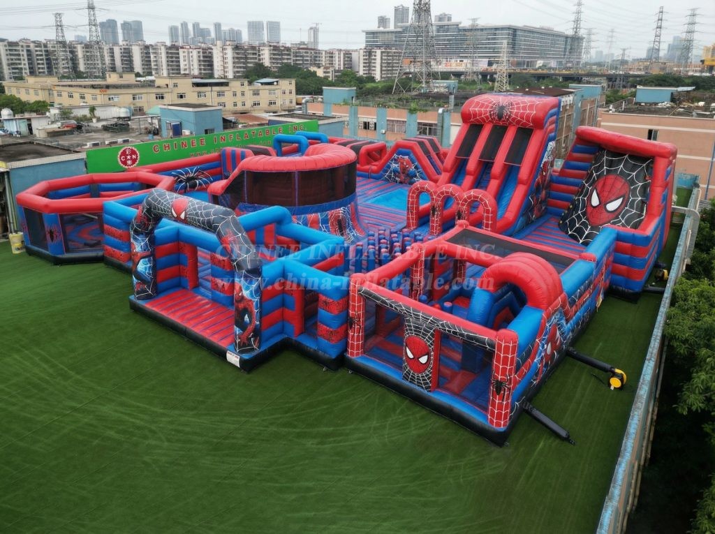 GF3-237 Spider-Man Theme Inflatable Park