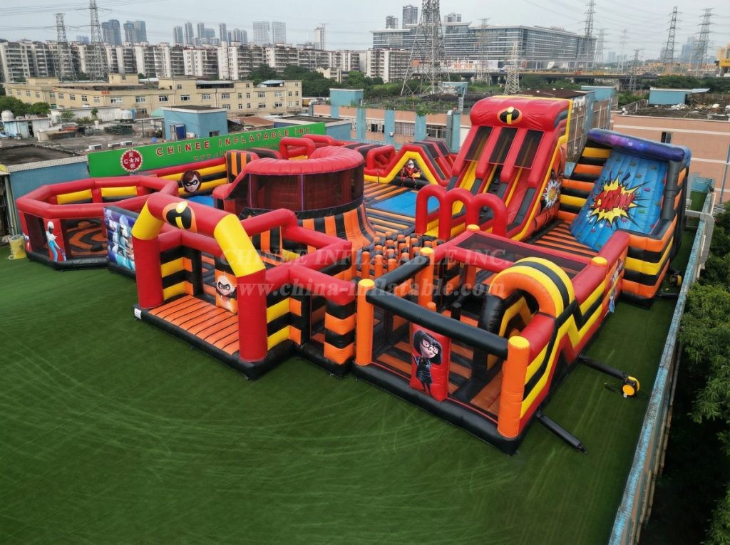 GF3-249 The Incredibles Theme Inflatable Park