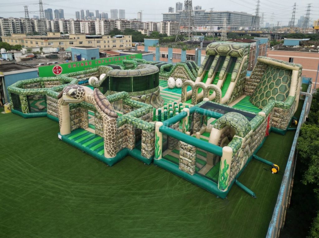 GF3-265 Turtle Theme Inflatable Park