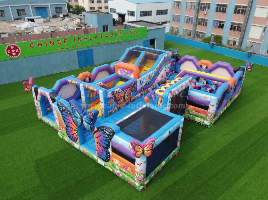 GF3-294 Butterfly Theme Inflatable Park