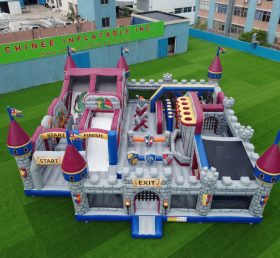 GF3-297 Castle Kingdom Theme Inflatable Park