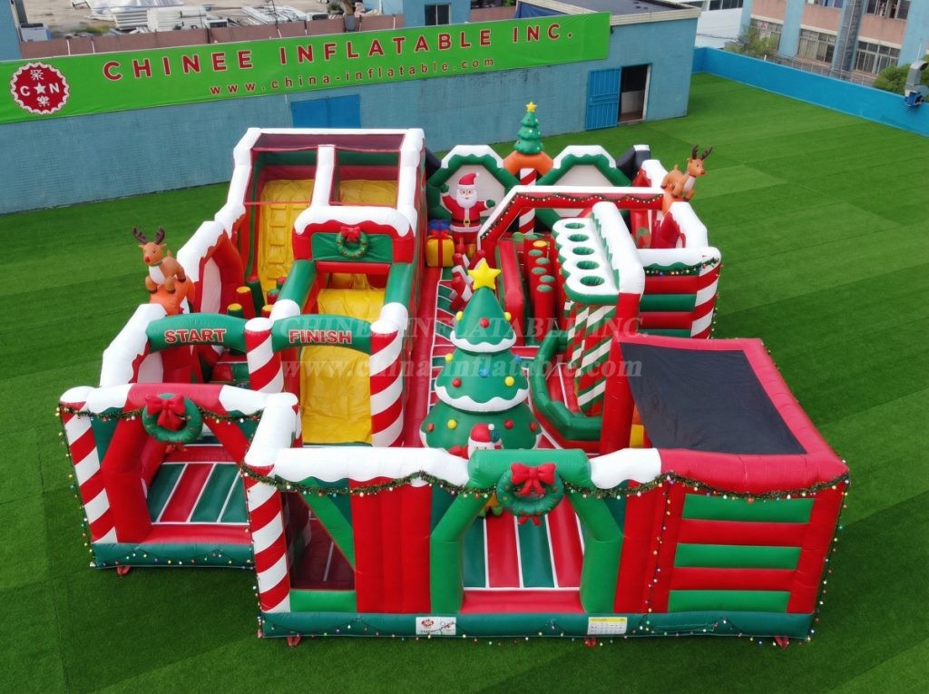 GF3-300 Christmas Theme Inflatable Park