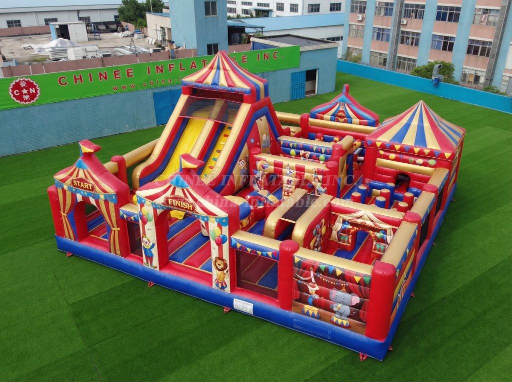 GF3-301 Circus Theme Inflatable Park