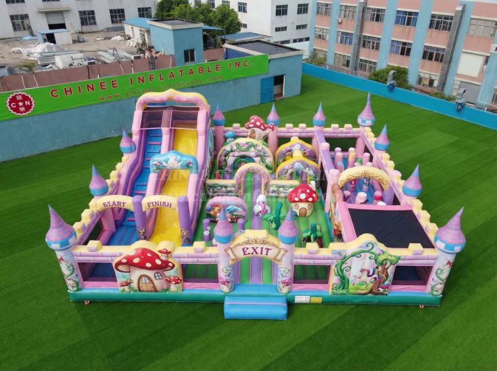 GF3-320 Fairy Tale Theme Inflatable Park