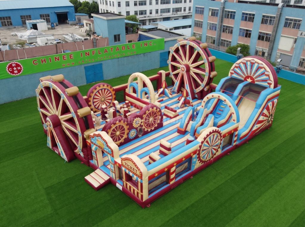 GF3-322 Ferris Wheel Theme Inflatable Park