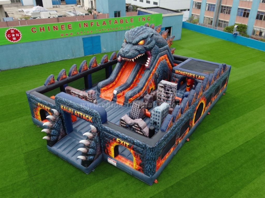 GF3-331 Godzilla Theme Inflatable Park