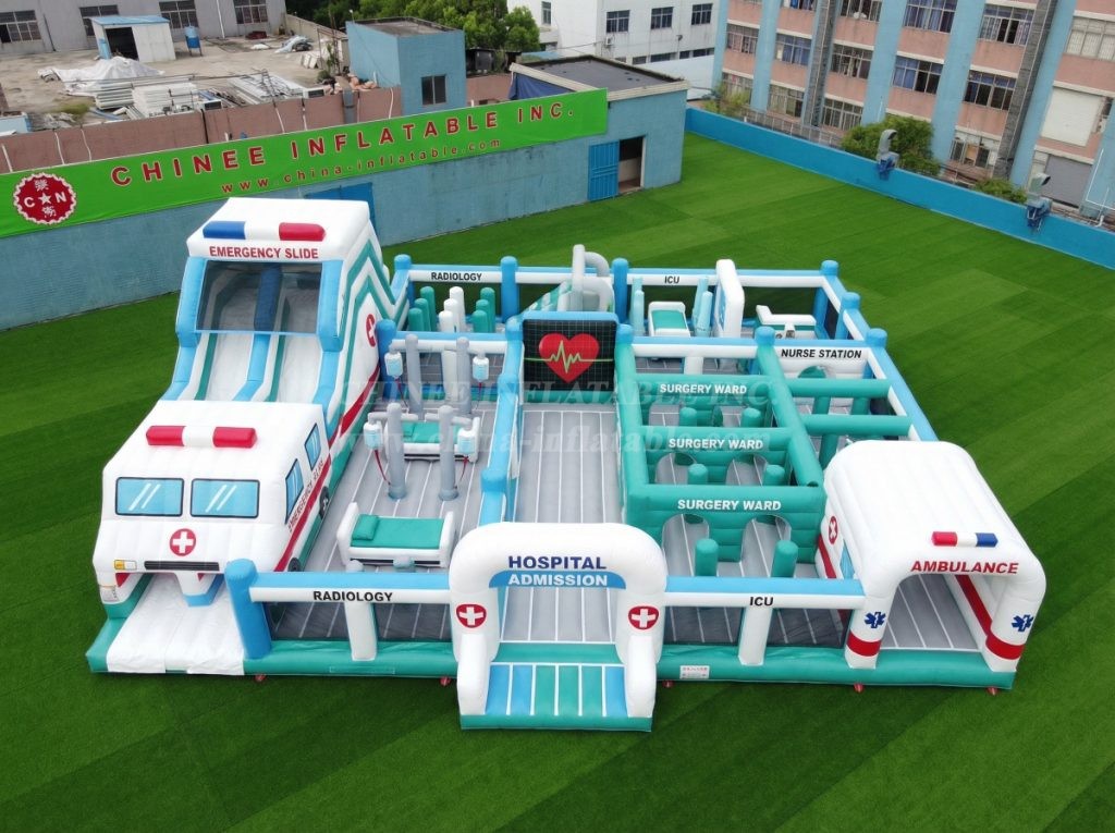 GF3-339 Hospital Theme Inflatable Park