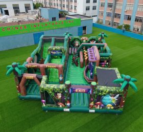 GF3-351 Magic Forest Theme Inflatable Park